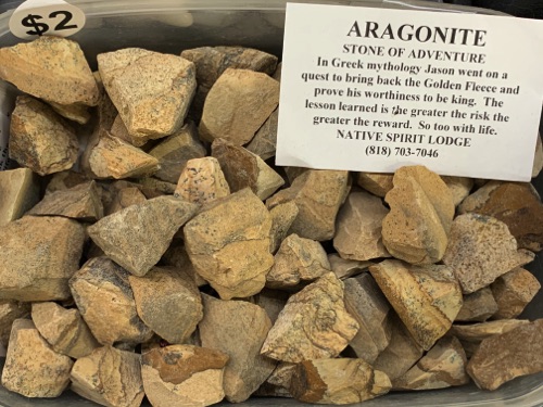 Aragonite rough